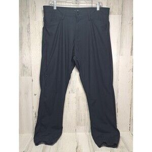 Projek Raw Golf Mens Pants Size 34 Performance Stretch Elastic Ankles Dark Blue